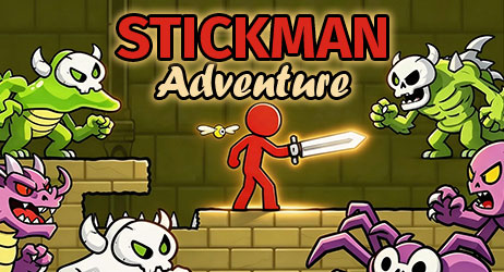 Source of Stickman Adventure Game Image