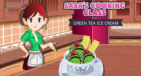 Source of Helado de té verde: Cocina con Sara Game Image