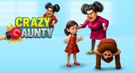 Source of Crazy Aunty: Slap & Punch Game Image