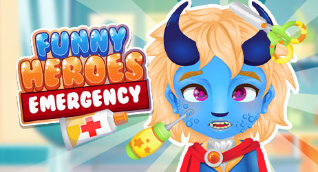 Source of Funny Heroes Emergency Game Image