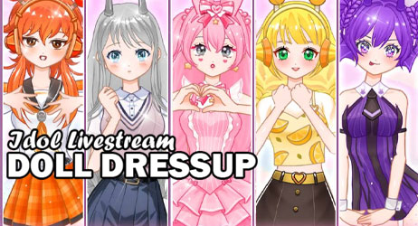 Source of Idol Livestream: Doll Dress Up Game Image