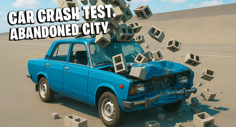 Source of Car Crash Test: Abandoned City Game Image
