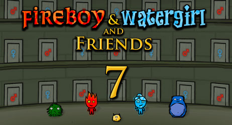 Source of Fireboy & Watergirl 7: and Friends Game Image