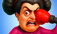 Crazy Aunty: Slap & Punch