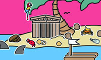 Crea paisajes: Isla desierta