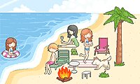 Fête à la plage