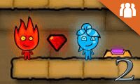 Fireboy and Watergirl 1 Forest Temple on Culga Games