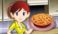 Кухня Сары:пирог из ревеня