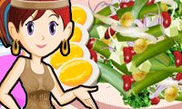 Кухня Сары: салат из зеленого горошка
