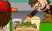Le magasin de hot-dogs de Papa
