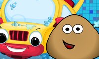 Lava el auto de Pou