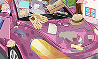 Clean my new pink car 3
