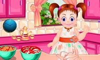 Baby Emma Cooking Lesson