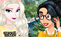 Princess Get Cool for College