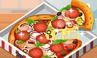 Play Doodle History Of Pizza game free online