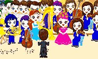 Choir Singing and Decorating