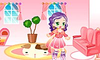Pink Dollhouse Decoration 2