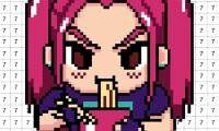 Pixel Number DIY Coloring