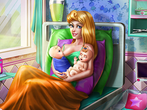 Sleepy Princess: Twin Birth
